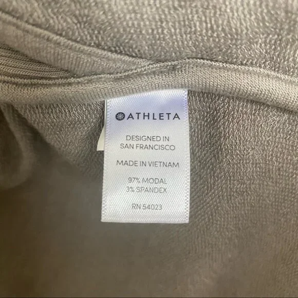 Athleta | Mindset Waterfall Modal Soft Drawstring‎ Vest - Picture 8 of 10